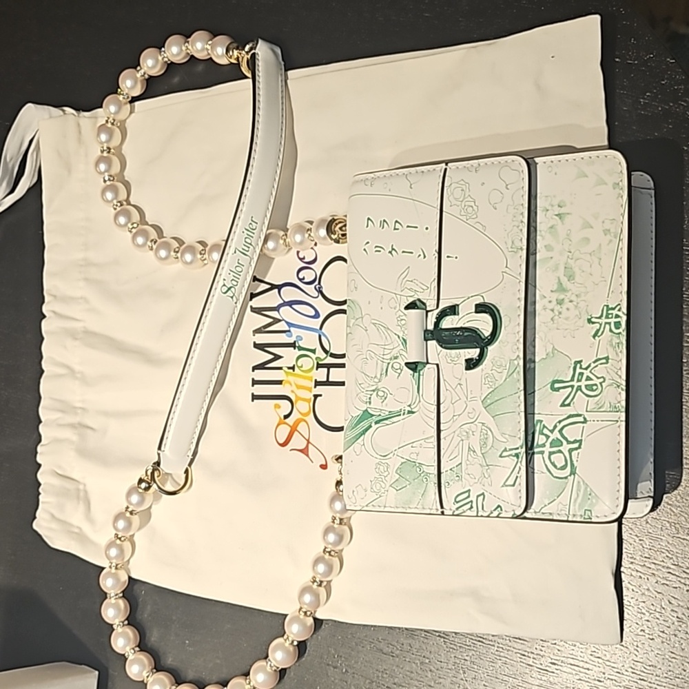 Jimmy Choo x Sailor Moon Sailor Jupiter Varenne Quad XS